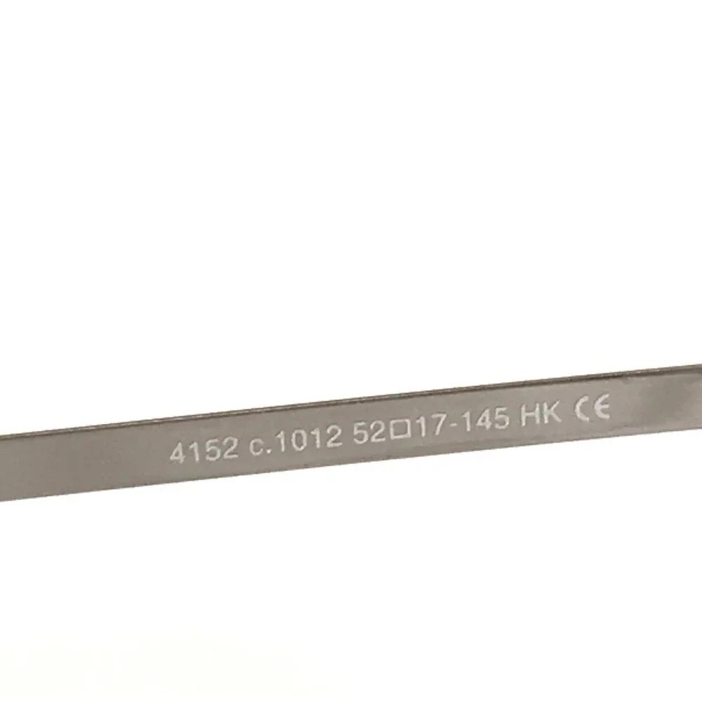 Prodesign Eyeglasses Frames 4152 c.1012 Silver Square Full Rim 52-17-145